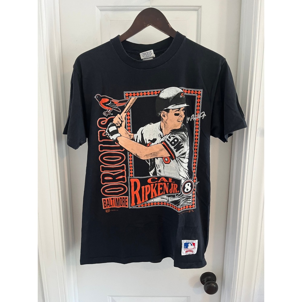 Vintage 1992 Cal‎ Ripken Jr Baltimore Orioles T